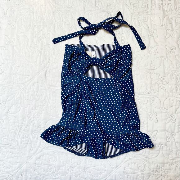 Crew & Lu One Piece Swim Suit Size 4T - Picture 2 of 4